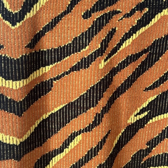 FREE PEOPLE Easy Tiger Striped Knit Stretch Midi Skirt - Picture 4 of 8